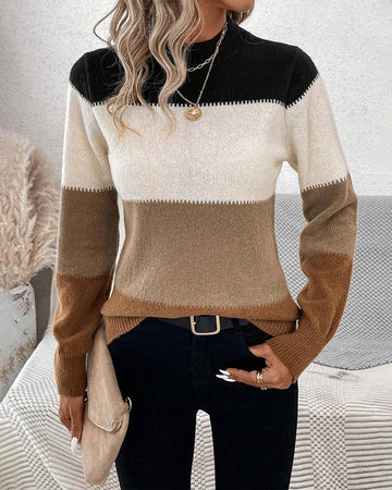 Helena - Comfy Sweater with Full Sleeves