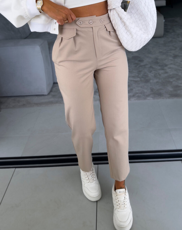 Marzena - Classic Cut Trousers