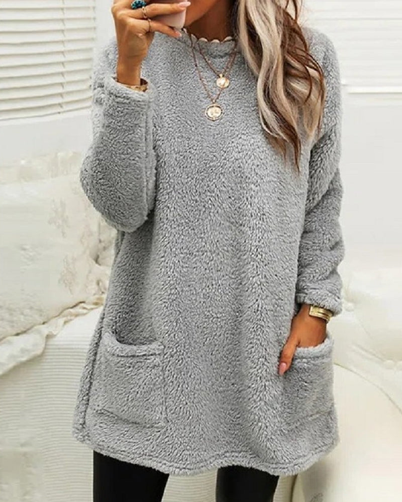 Women's oversized cozy sweater