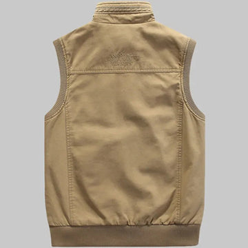 Men's utility vest for rugged outdoor style