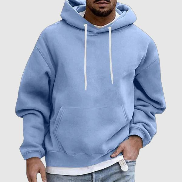 Men's relaxed fit hoodie for casual comfort