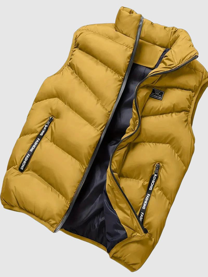 Men's lightweight padded vest