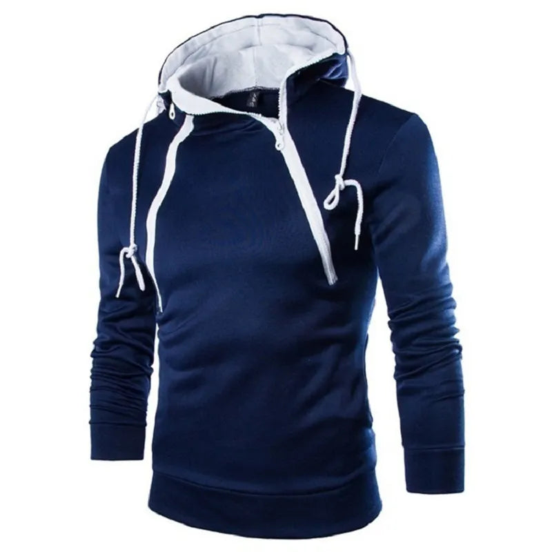 Men's casual drawstring hoodie for everyday comfort