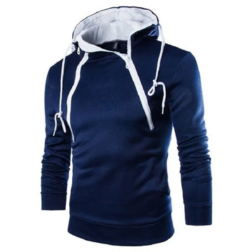 Men's casual drawstring hoodie for everyday comfort