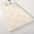 Plush Microfiber Tufted Bath Mat