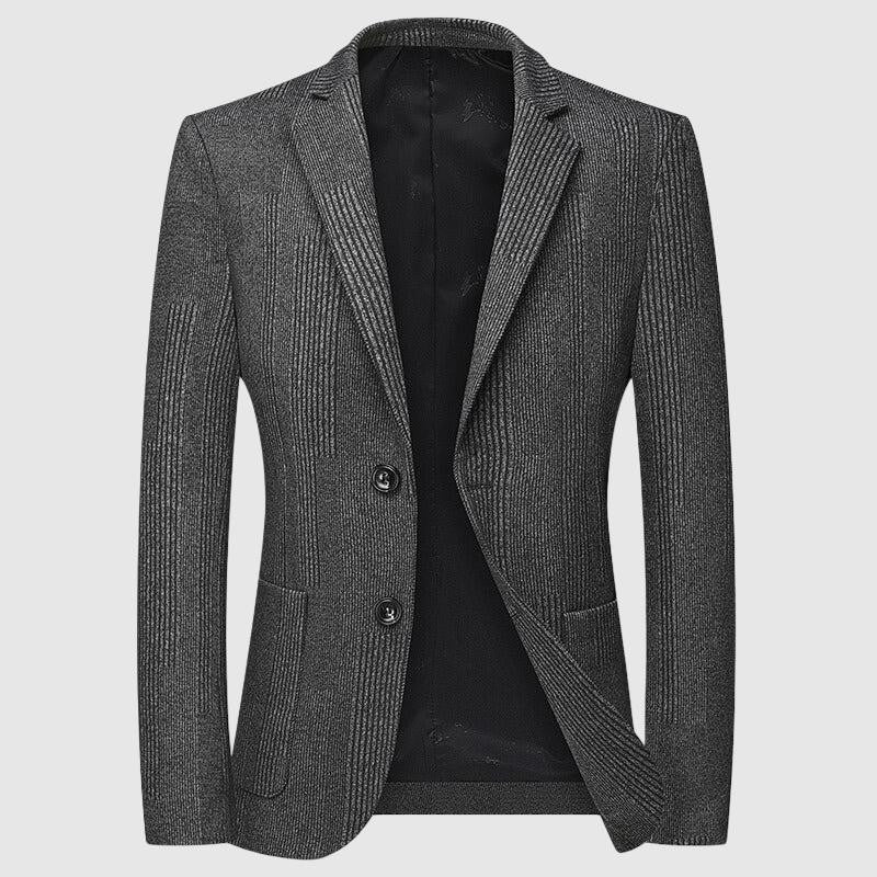 Men's elegant button closure blazer