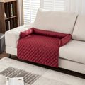 Minimalist Quilted Bolstered Pet Sofa Protector