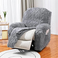 Plush Jacquard Stretch Fit Recliner Slipcover