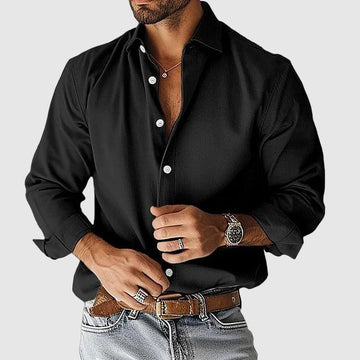 Men's classic button-up shirt