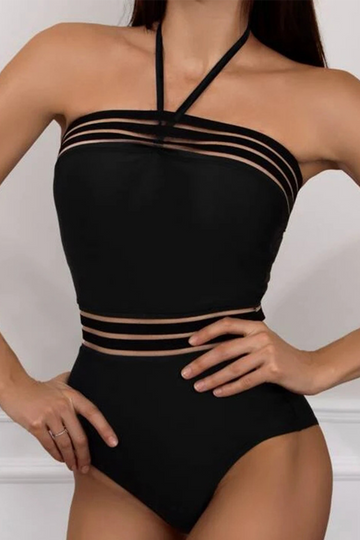 Donna - cross front one piece swimsuit