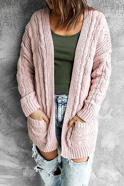 Xoe - casual open front cardigan