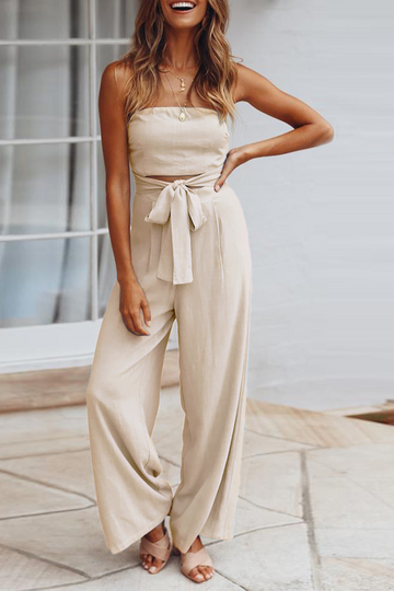 Mila - casual slim fit jumpsuit