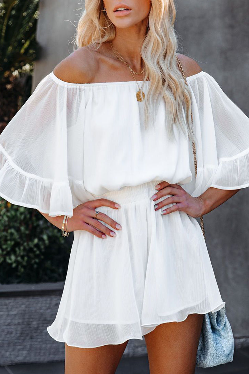 Haisley - off-shoulder loose rompers