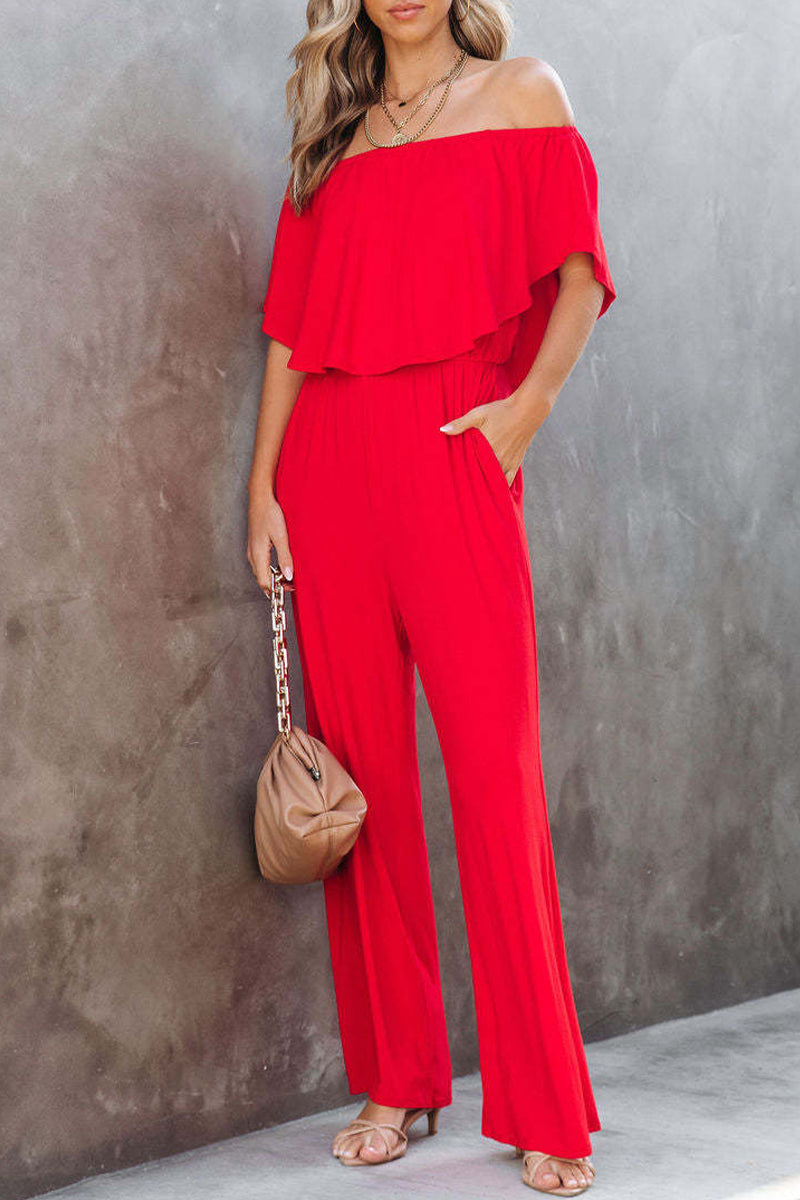 Kaliyah - off-shoulder jumpsuits