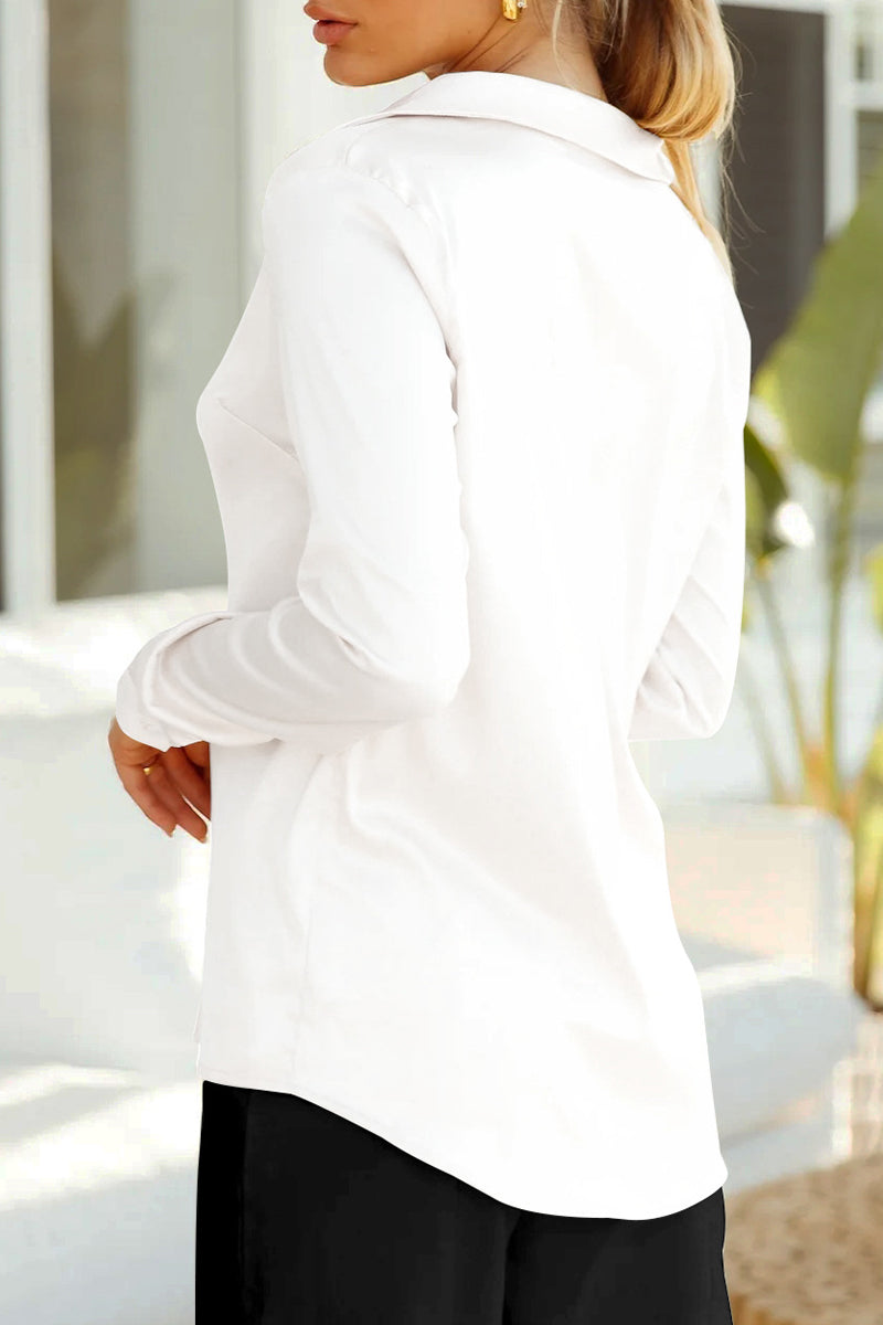 Selah - women's long sleeve button-up shirt