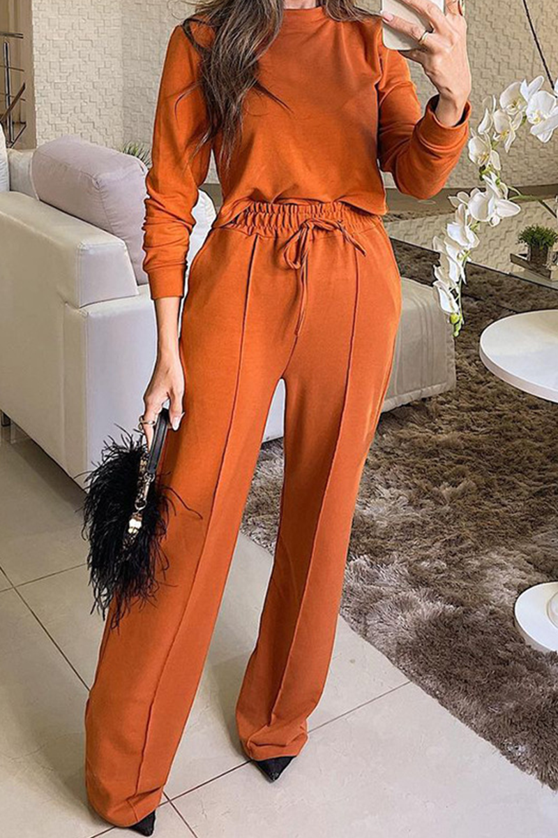 Leona - elegant long sleeve two-piece set