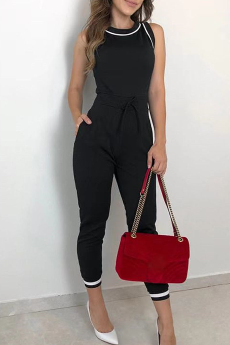 Kyra - tie waist casual jumpsuit