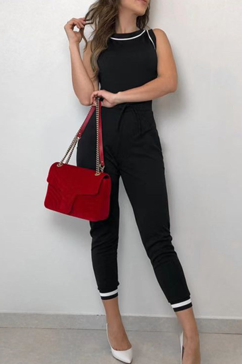 Kyra - tie waist casual jumpsuit