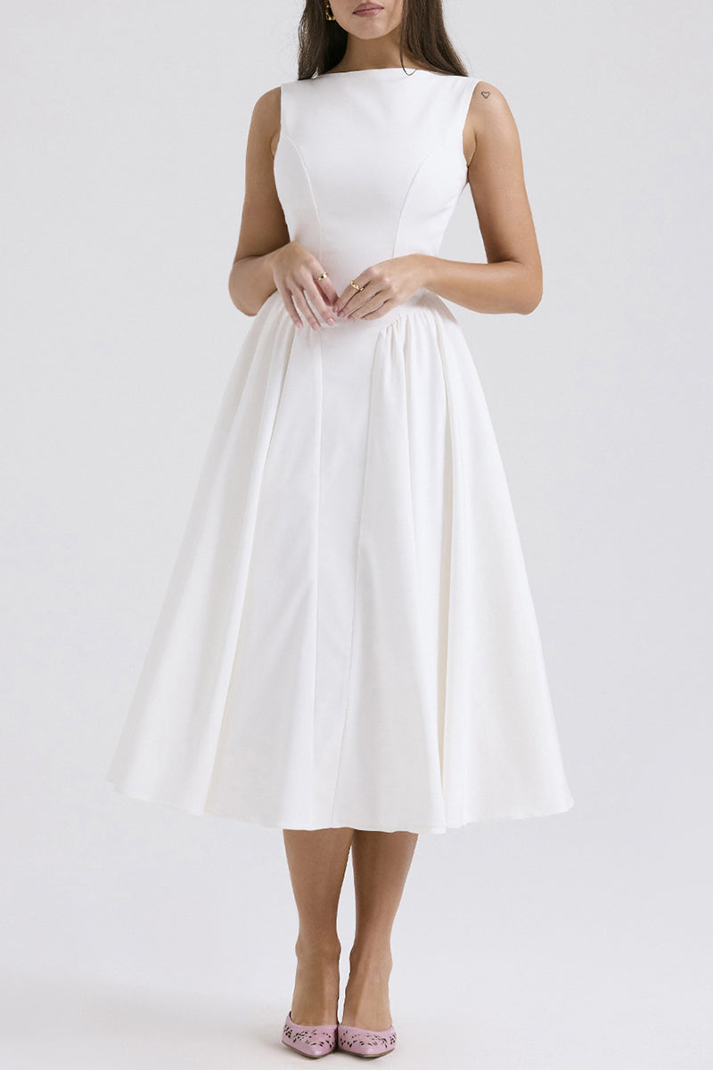 Jada - Elegant Backless Sleeveless Dress