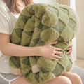 Plush Tufted Diamond-Pattern Throw Blanket