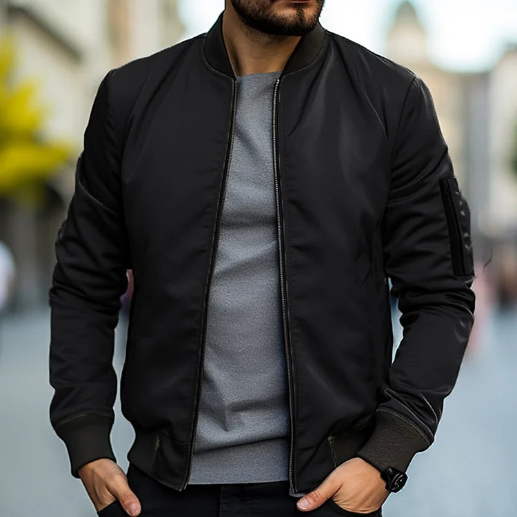 Men's sleek bomber jacket