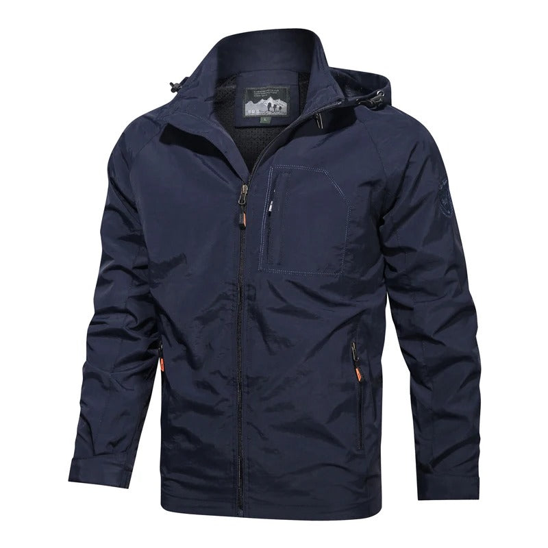 Men's lightweight windbreaker jacket