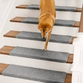 Minimalist Faux Sisal Stair Tread Mat