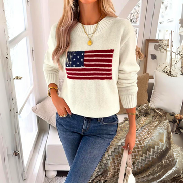 Charlene - Trendy Knitted Sweater