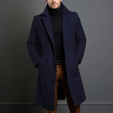 Men's sophisticated overcoat