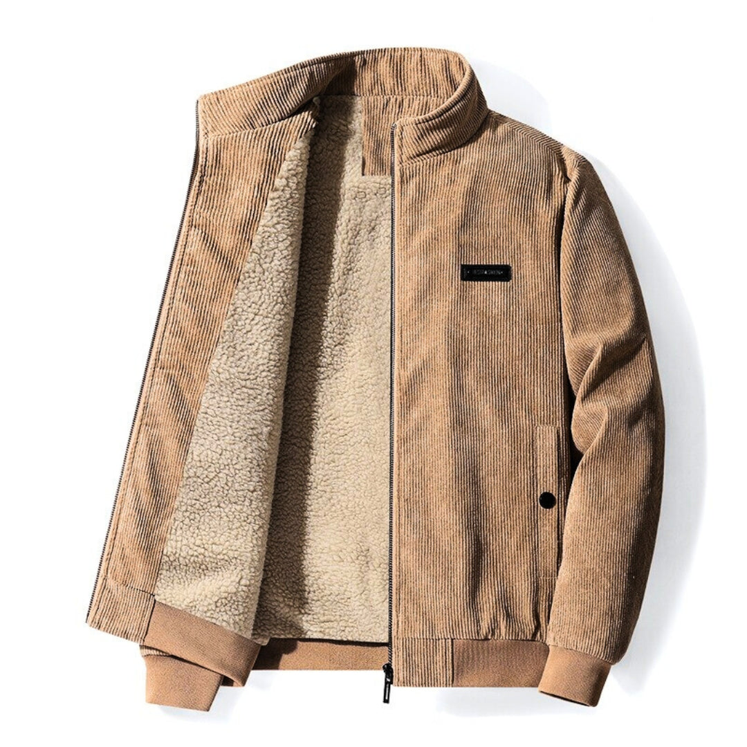 Men's autumn/winter windproof corduroy jacket