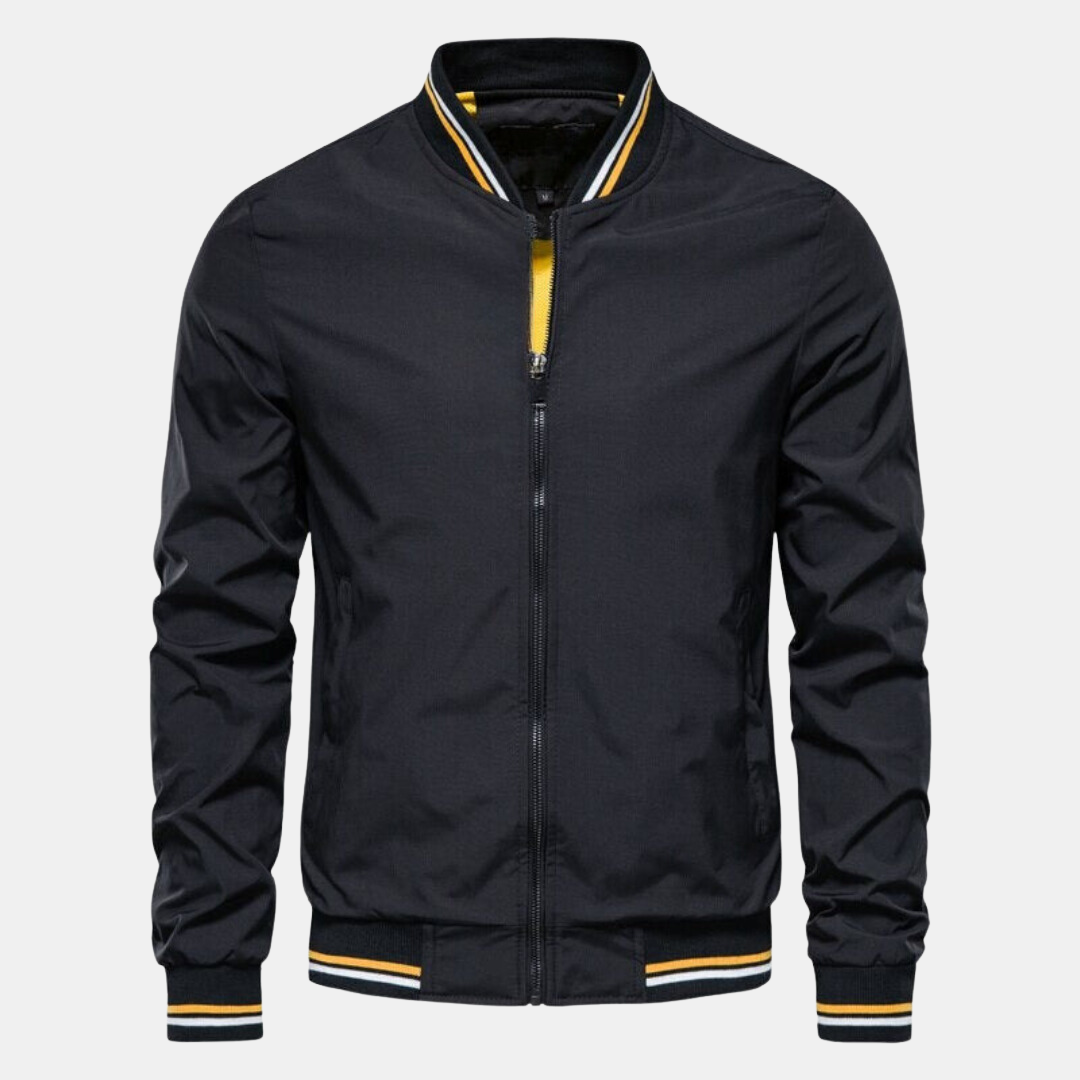 Men's casual jacket with windproof wear-resistant features