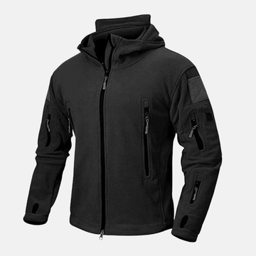 Arthur Regular Fit Hooded Jacket | Full Zip Chest Pockets Jacket
