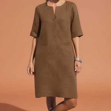 Urban Riviera Shift Dress - Breathable & Stylish