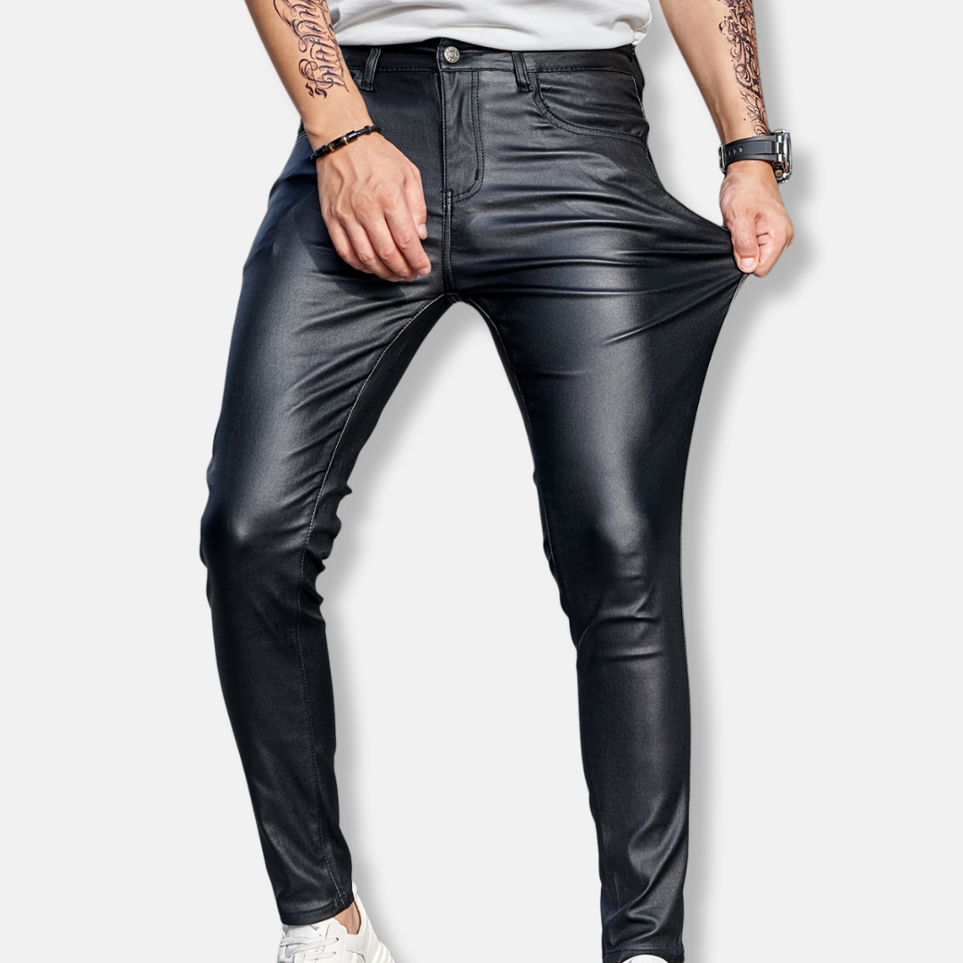 Harry Skinny Jeans | Stretch Button Front Jeans