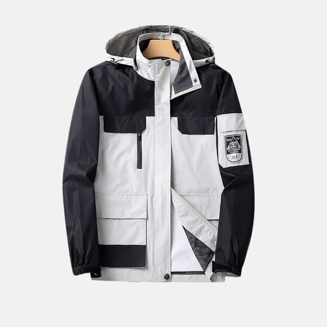Theodore Utility Jacket | Hooded Hip-Length Jacket