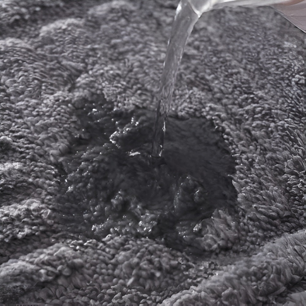 Plush Microfiber Tufted Bath Mat