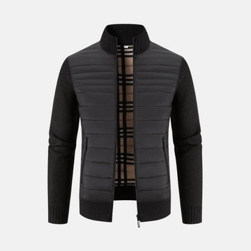 Theodore Hybrid Jacket | Slim Fit Stand-Up Collar Jacket