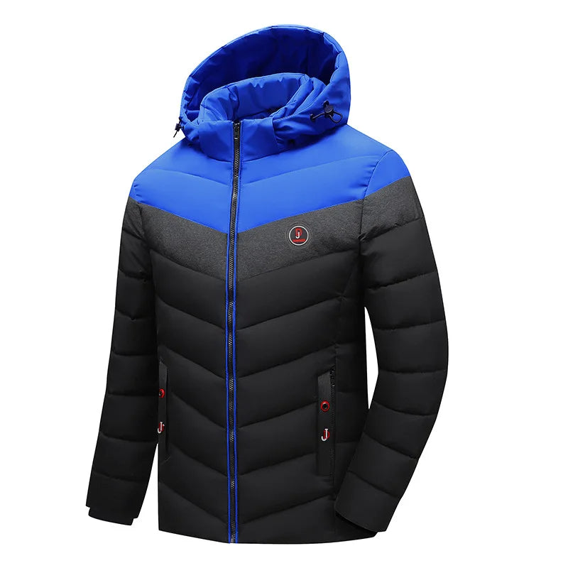 James - padded winter jacket with hood