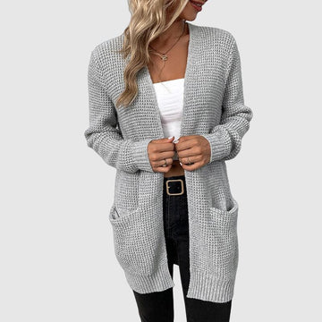 Women's knit open-front cardigan for ultimate comfort