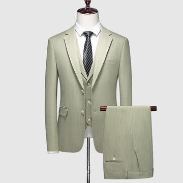 Formal suit ensemble for men