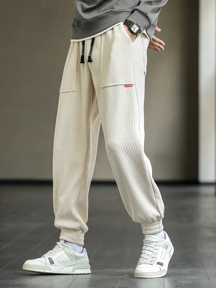 Percival - Stylish Corduroy Sweatpants