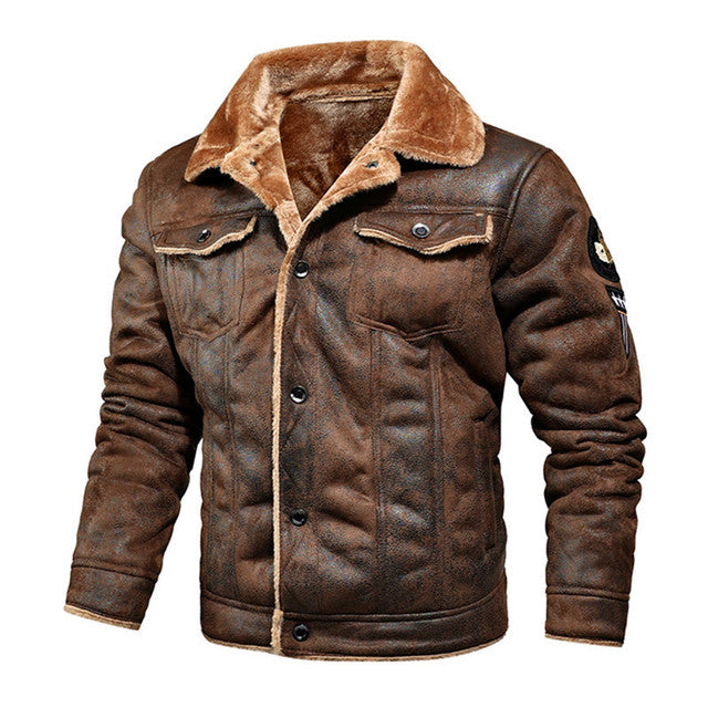 Men's Winter Hero Leather Jacket