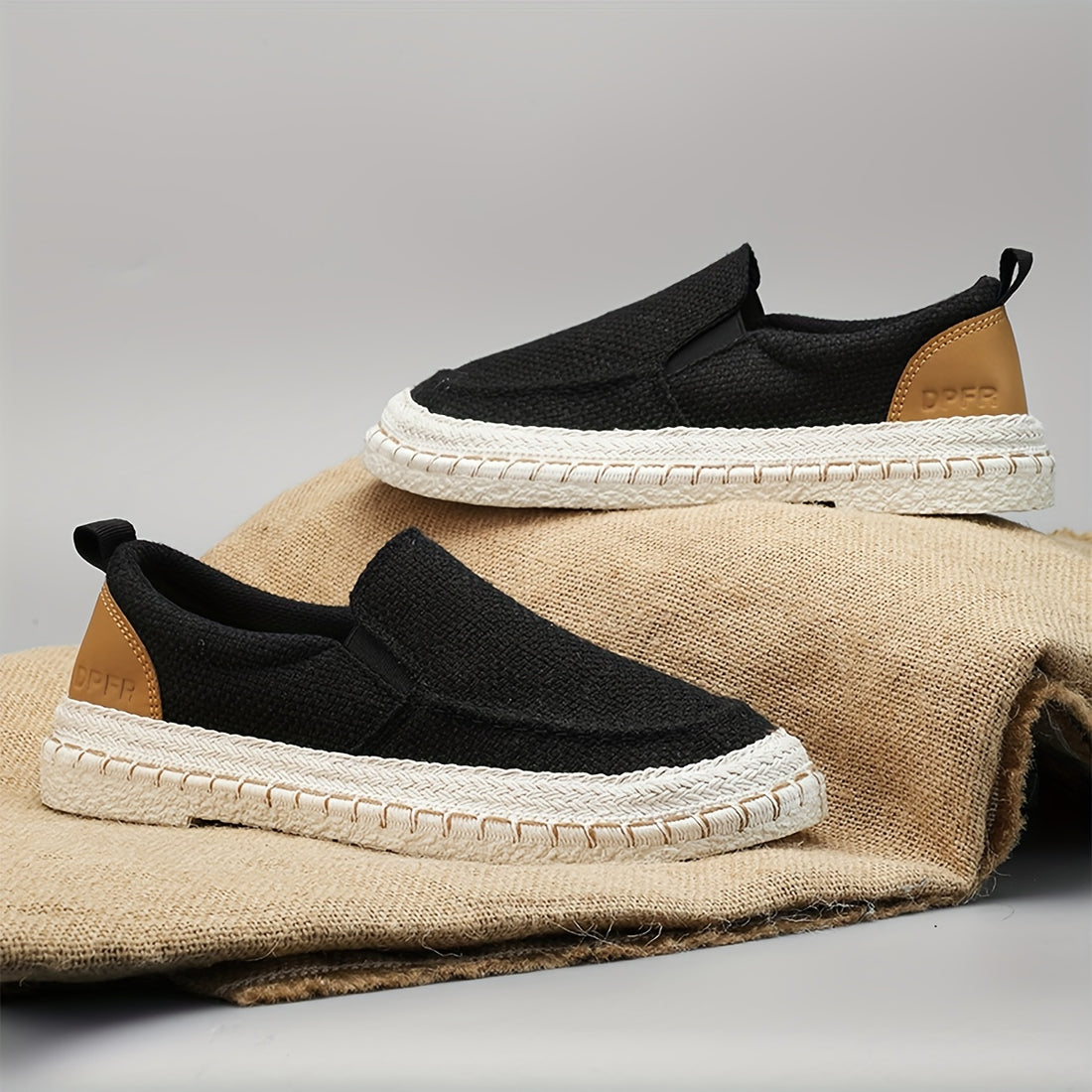 Breathable slip on sneakers for men