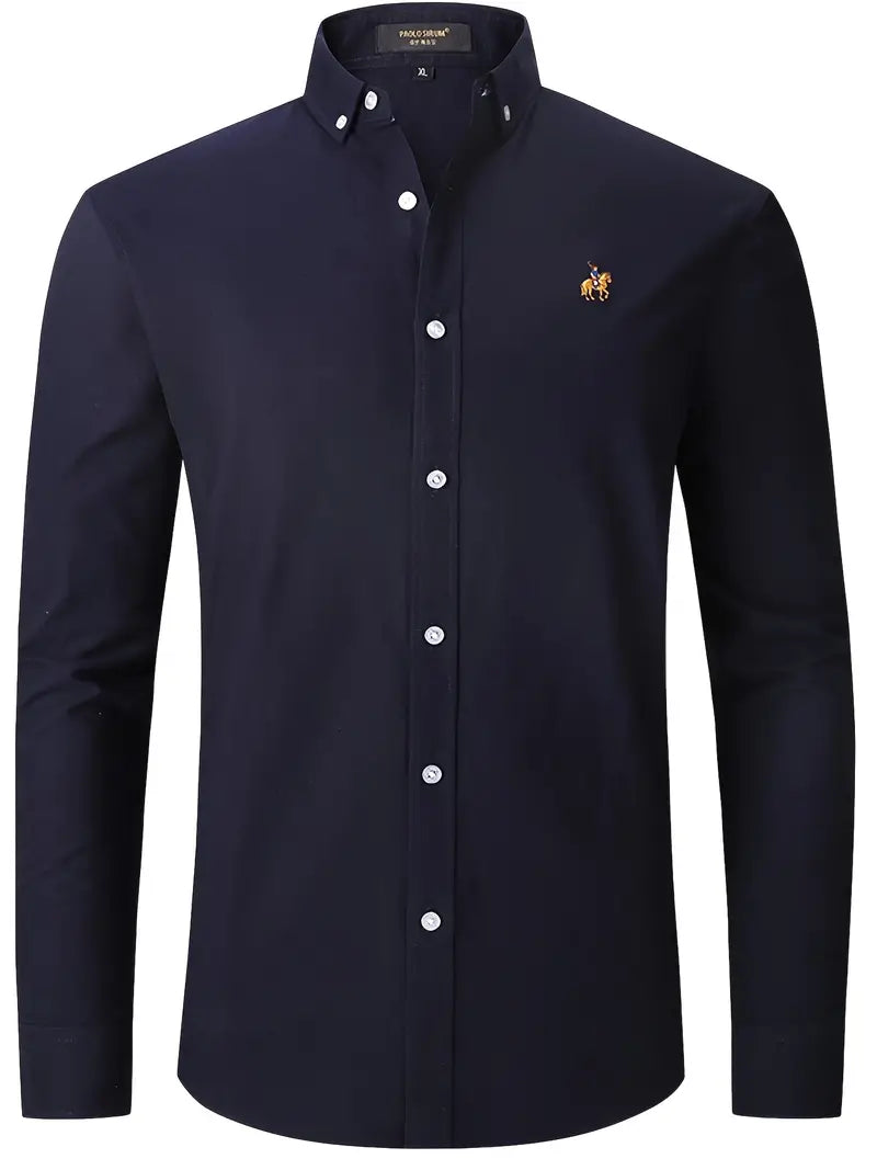 Stylish Men's Shirt with Timeless Design in Premium Cotton Blend