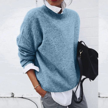 Women's casual cozy sweater for everyday comfort