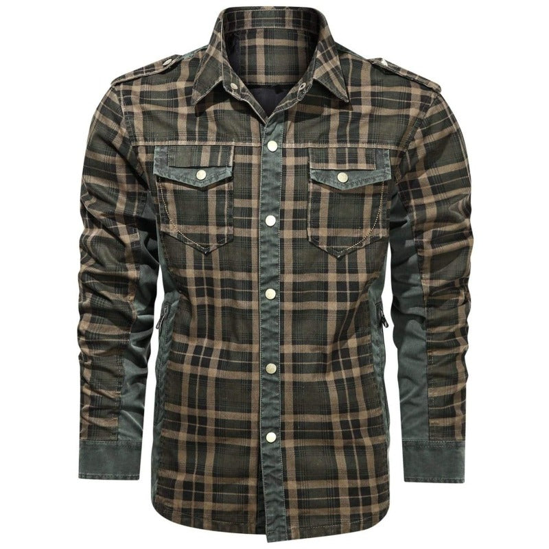 Piet - Casual Plaid Shirt