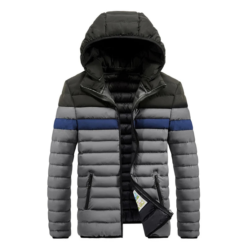 Hedeon - autumn warm fleece hooded jacket