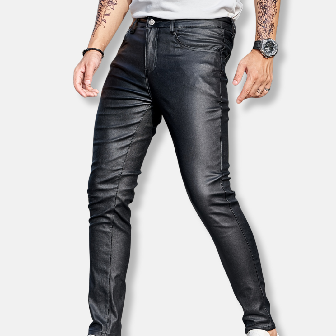 Harry Skinny Jeans | Stretch Button Front Jeans
