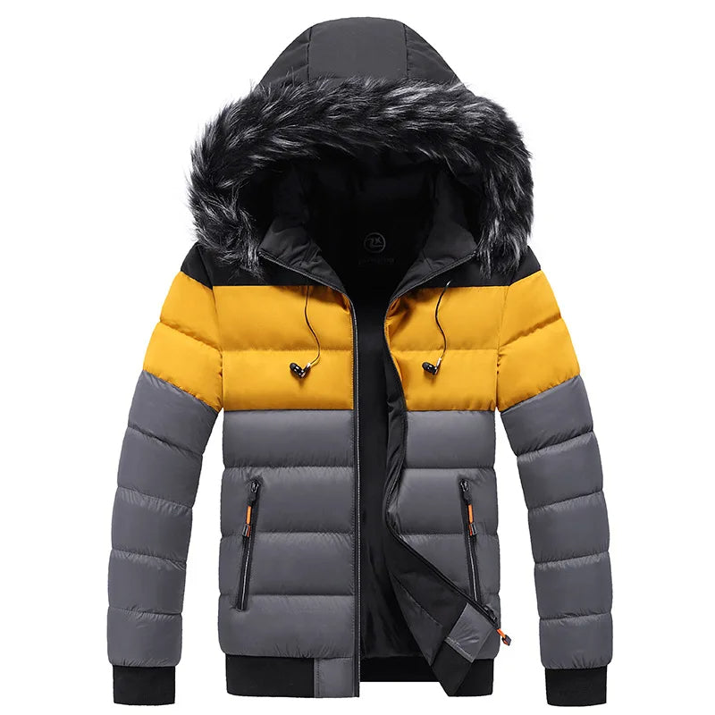 Freddie – warm padded winter jacket with hood