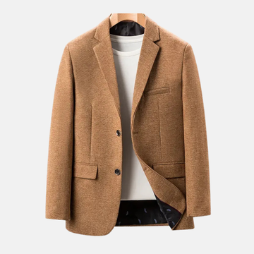 Men’s Blazer - Wool - Notched Lapel - Two-Button Closure